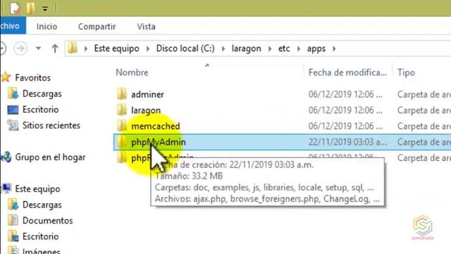 Como agregar phpmyadmin a laragon смотреть онлайн