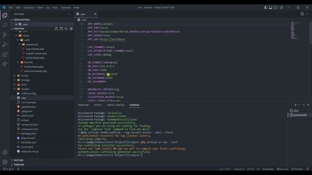 Laravel Authentication || Basic Laravel Auth || Laravel Auth Step By Step смотреть онлайн