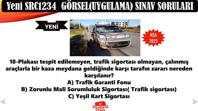 #SRC GÖRSEL (UYGULAMA) 2023 SORU VE CEVAPLARI 2023-05 смотреть онлайн