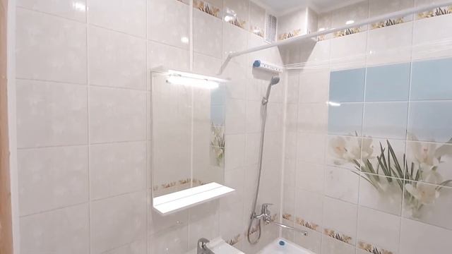 Ремонт ванной панелями пвх Новита (Крокус золотистый) смотреть онлайн