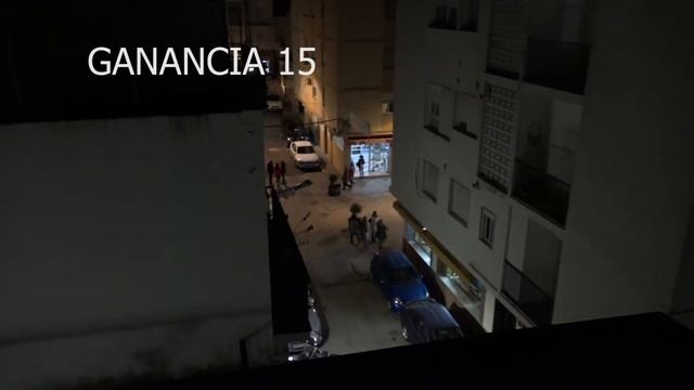 PANASONIC HC-X1000 vs. SONY HXR-NX100. Noche/Night. Poniendo a prueba la ganancia/Gain test смотреть онлайн