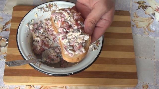 Горячий Бутерброд за 5 минут Вкуснее не бывает. Mini pizza sandwich in 5 minutes. смотреть онлайн