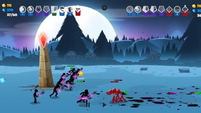 Magic Sphere II Stick War 3 II Tournament II Game II Android game смотреть онлайн