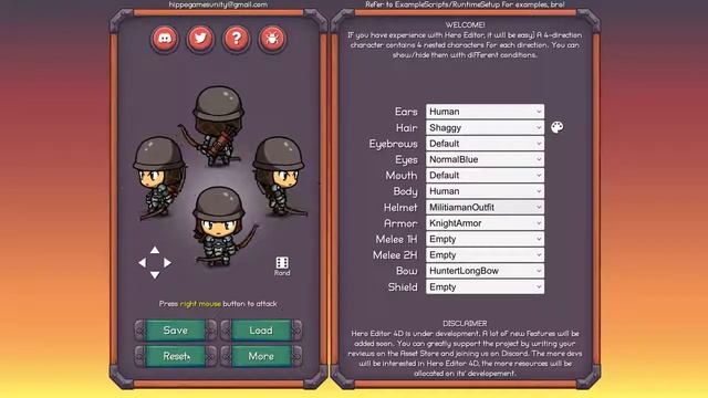 Unity Asset Store Pack - Fantasy Heroes: 4-Directional Character Editor [BETA] (Download link below смотреть онлайн