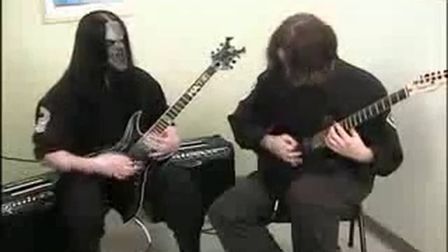 Mick Thompson and Jim Root Guitar Lesson - The Blister Exists Riff смотреть онлайн