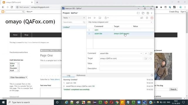 New Selenium IDE - Part 24 - assert title Command смотреть онлайн