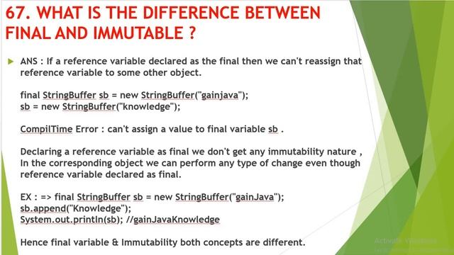 CORE JAVA INTERVIEW QUESTIONS AND ANSWERS | PART 4 смотреть онлайн