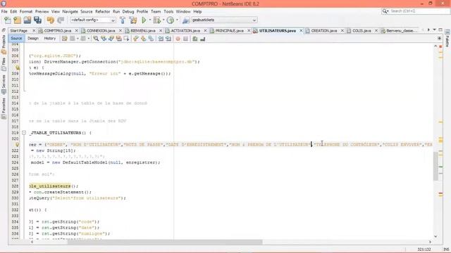 AFFICHAGE DES DONNEES SUR LA JTABLE DEPUIS UNE BASE DE DONNEES #java #swing #sqlite #jdbc #netbeans смотреть онлайн
