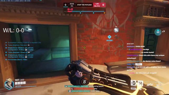 NEW GENJI SKIN - GENOS ! NEW PATCH BALANE! NECROS GENJI OVERWATCH 2 SEASON 3 смотреть онлайн