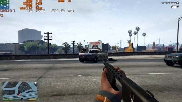 Teste Grand Theft Auto V FX4300+GT710 1GB DDR3 смотреть онлайн