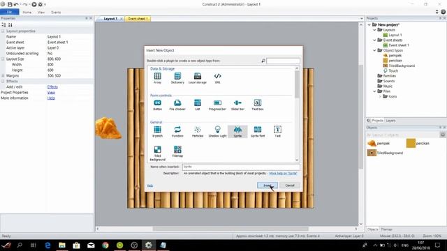 Tutorial Fruit Ninja Construct 2 смотреть онлайн
