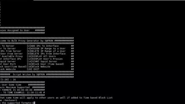Automated Squid Proxy Script-Multiple Proxies Generator Script-Proxies Script IPv4-27 March 2021
