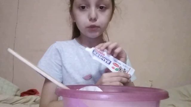 Как сделать слайм своими руками! Белоснежная база. смотреть онлайн