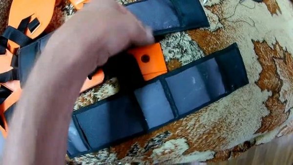 Плечевой ремень для косилки с ОЗОНа - доработка ..... перезалив ролика.