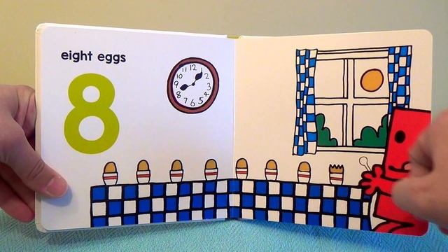 Mr Men First Words 1 2 3 Counting  Book - Fun Baby Fun Fun