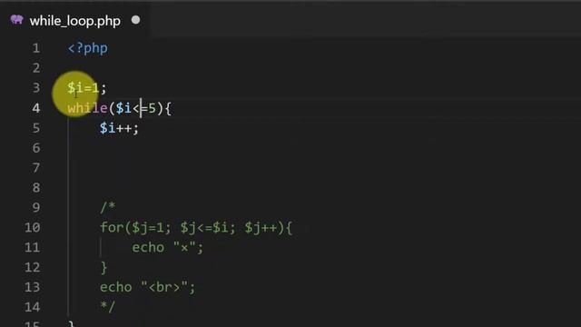 While Loop in PHP - Become a PHP Master - 08 смотреть онлайн