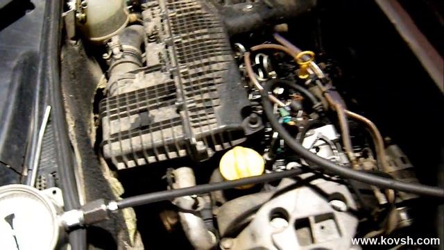 Проверка разряжения в обратке ТНВД Delfi RENAULT KANGOO 1.5 dCi смотреть онлайн