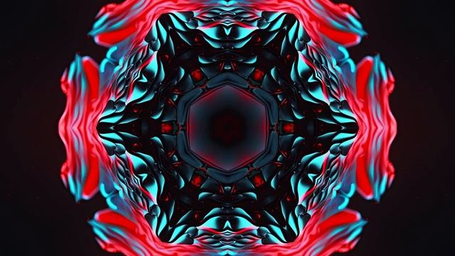 Bloody Icecream Psychedelic Kaleidoscope Visuals [4K] смотреть онлайн