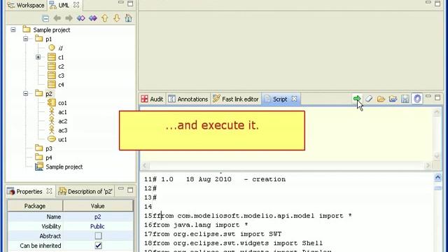 Tutorial Jython (Python) on Modelio смотреть онлайн