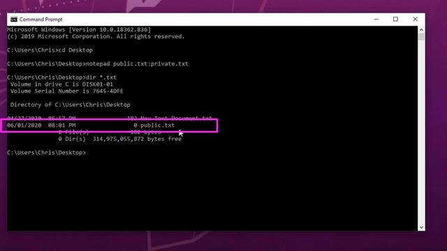 How To Hide Secret Data Information Inside Microsoft Widows Notepad смотреть онлайн