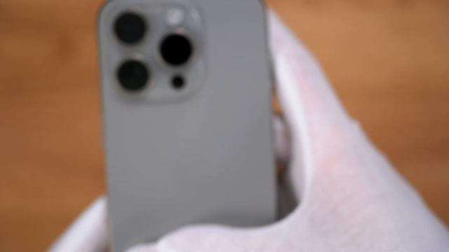 Apple iPhone 15 Pro Natural Titanium Unboxing 128 GB + Comparison to 15 Pro Max Aesthetic ASMR смотреть онлайн
