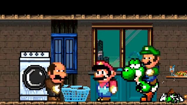 Regular Guiseppe, The Third Mario Brother смотреть онлайн