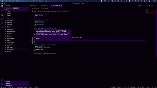 React Native + Redux Toolkit + Typescript: Network Call смотреть онлайн