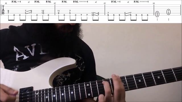 How To Play "Cloud Connected" By Inflames (Guitar Riffs Tutorial with TABS!) смотреть онлайн