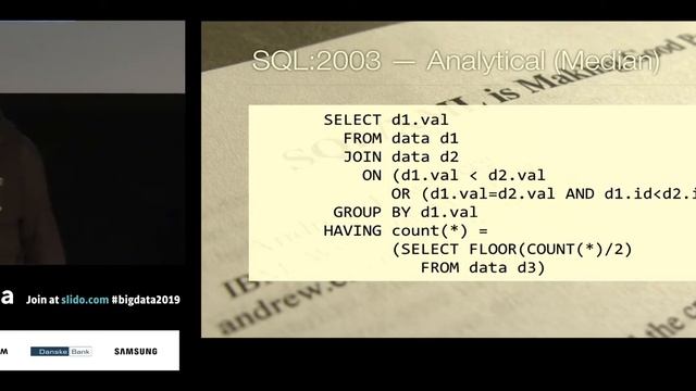 More Than a Query Language: SQL in the 21st Century by Markus Winand смотреть онлайн