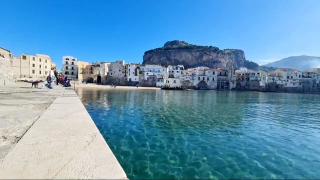 Cefalu , Sicily Italy Live смотреть онлайн