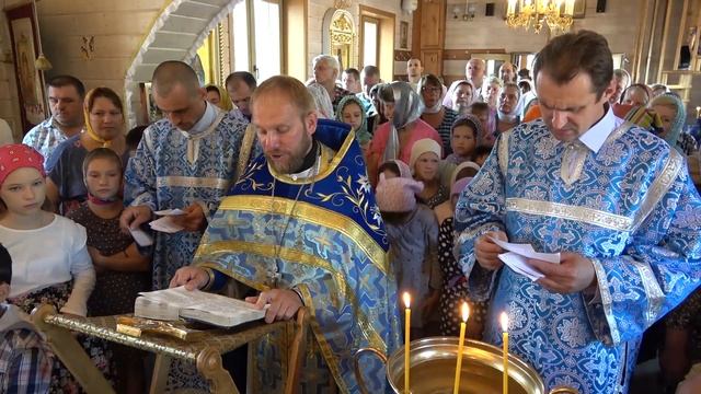 Проповедь о Сергия и молебен перед началом учебного года смотреть онлайн