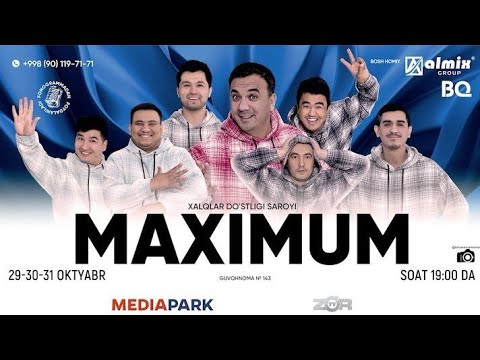 Maximum jamoasi - 2021 yilgi konsert dasturi смотреть онлайн