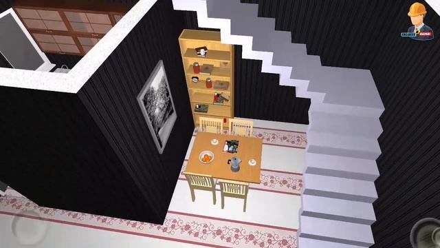 12x36 Tiny House Plan 3BHK || 3BHK Tiny House || 50 Gaj House Design || 3D Home Design смотреть онлайн