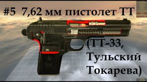 World of Guns: Gun Disassembly - 5. Пистолет ТТ (ТТ-33, Тульский Токарева)