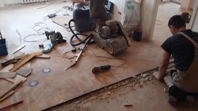 Реставрация ремонт старого паркета смотреть онлайн