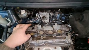 MITSUBISHI COLT / Замена ремня ГРМ, переднего сальника коленвала