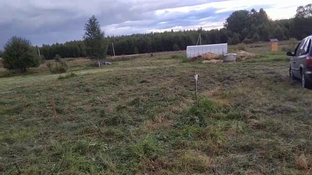 Подготовка участка к началу строительства дома. День 1 из 40 смотреть онлайн