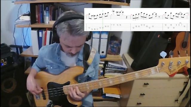 Filippo Daccò - Studio N°1 - Trascrizione per Basso - Tabs #filippodaccò #trascrizione #tab смотреть онлайн