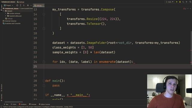 How to deal with Imbalanced Datasets in PyTorch - Weighted Random Sampler Tutorial смотреть онлайн