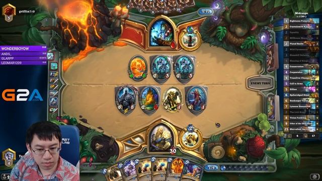 TRUMP ORIGINAL Deck! Midrange-Millhouse-Pala! | Rastakhan's Rumble | Hearthstone смотреть онлайн