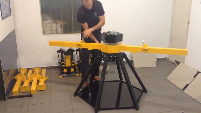 сборка и краткий обзор карусельного станка 6х6 смотреть онлайн