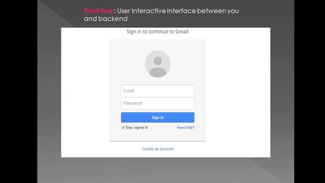 Introduction to database, Front end, Back end for beginners смотреть онлайн