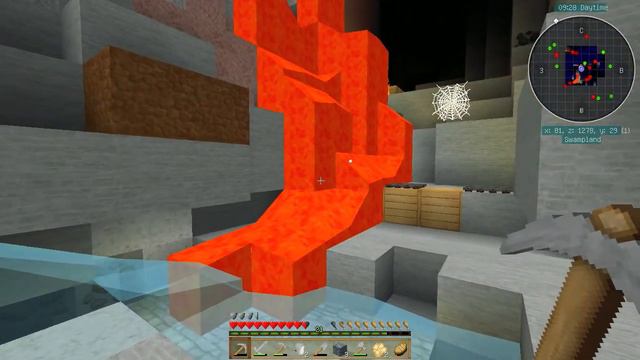 Minecraft [С модами] #6 Увлекательная прогулка. Поселок фермеров смотреть онлайн