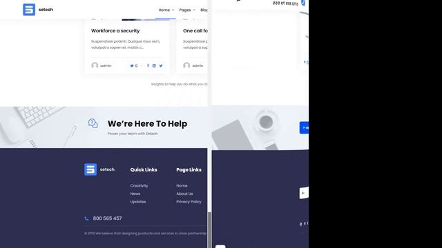 Best IT Company WordPress Theme 2021 смотреть онлайн