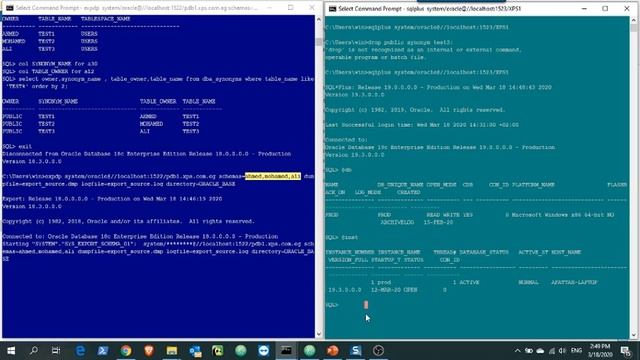 Is it possible to map one Tablespace to many Tablespaces with oracle impdp? смотреть онлайн
