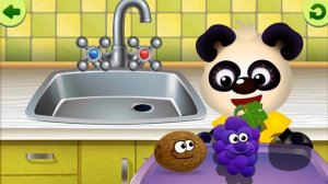 силуэты, обучающие видео для детей: овощи и фрукты