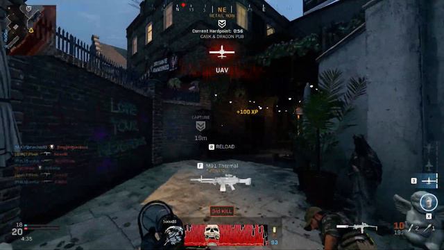 Call of Duty: Modern Warfare - Hardpoint - Cheshire park- PC Gameplay смотреть онлайн