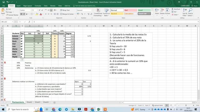 Excel Extra Exercise 1 смотреть онлайн