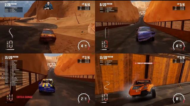 Wreckfest Multiplayer 2020-03-06 [Part 2 of 3] with OneLastMidnight and his Crew смотреть онлайн