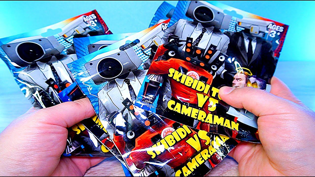 Пакетики Скибиди туалет фигурки Вернулись Skibiditoilet